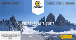 Desktop Screenshot of immobiliare-prisma.it